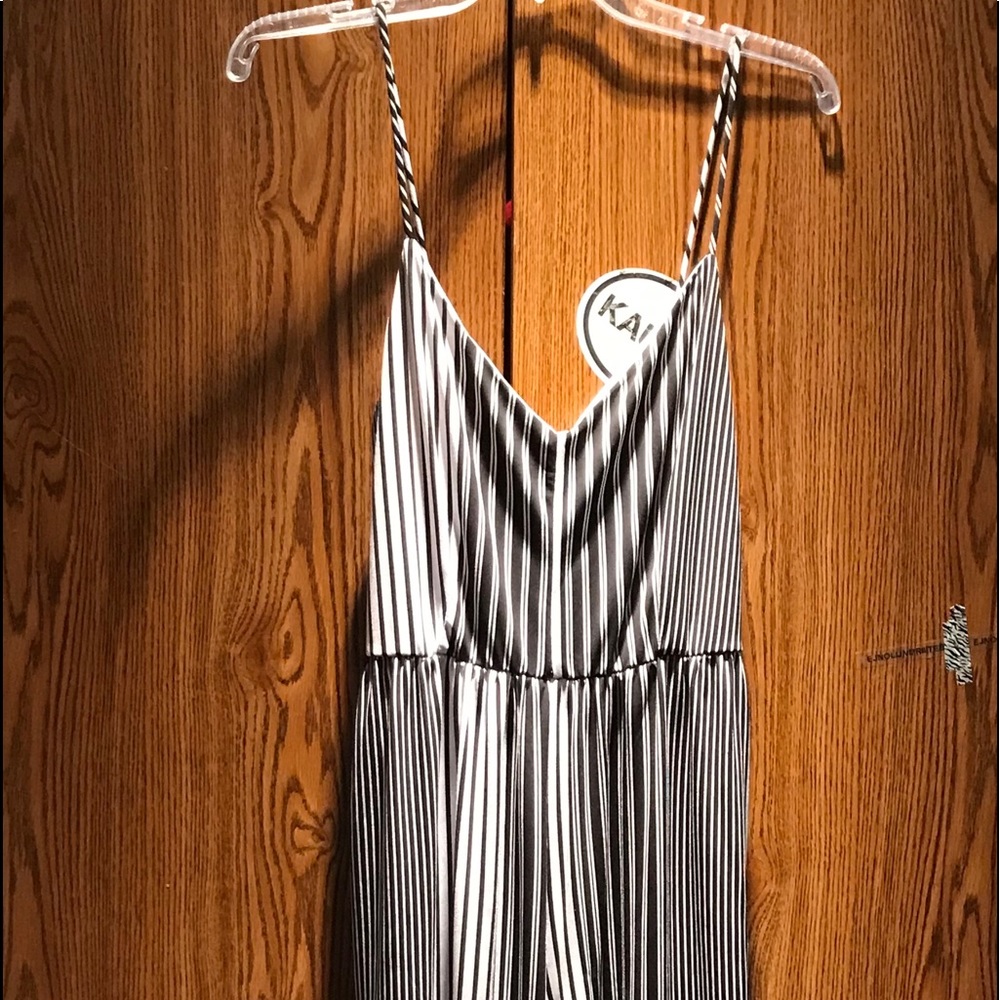 Black n white jumpsuit